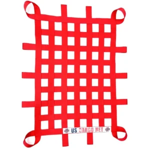 1″ webbing cargo nets loops