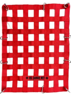 2″ Webbing Cargo Net With Snap Hooks
