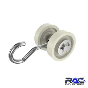 Nylon Wheel Curtain Hooks – 16NR1