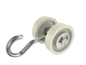 Nylon Wheel Curtain Hooks – 16NR1