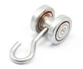 Roller Track Steel Ball Bearing Trolley with 1.5 inch hook